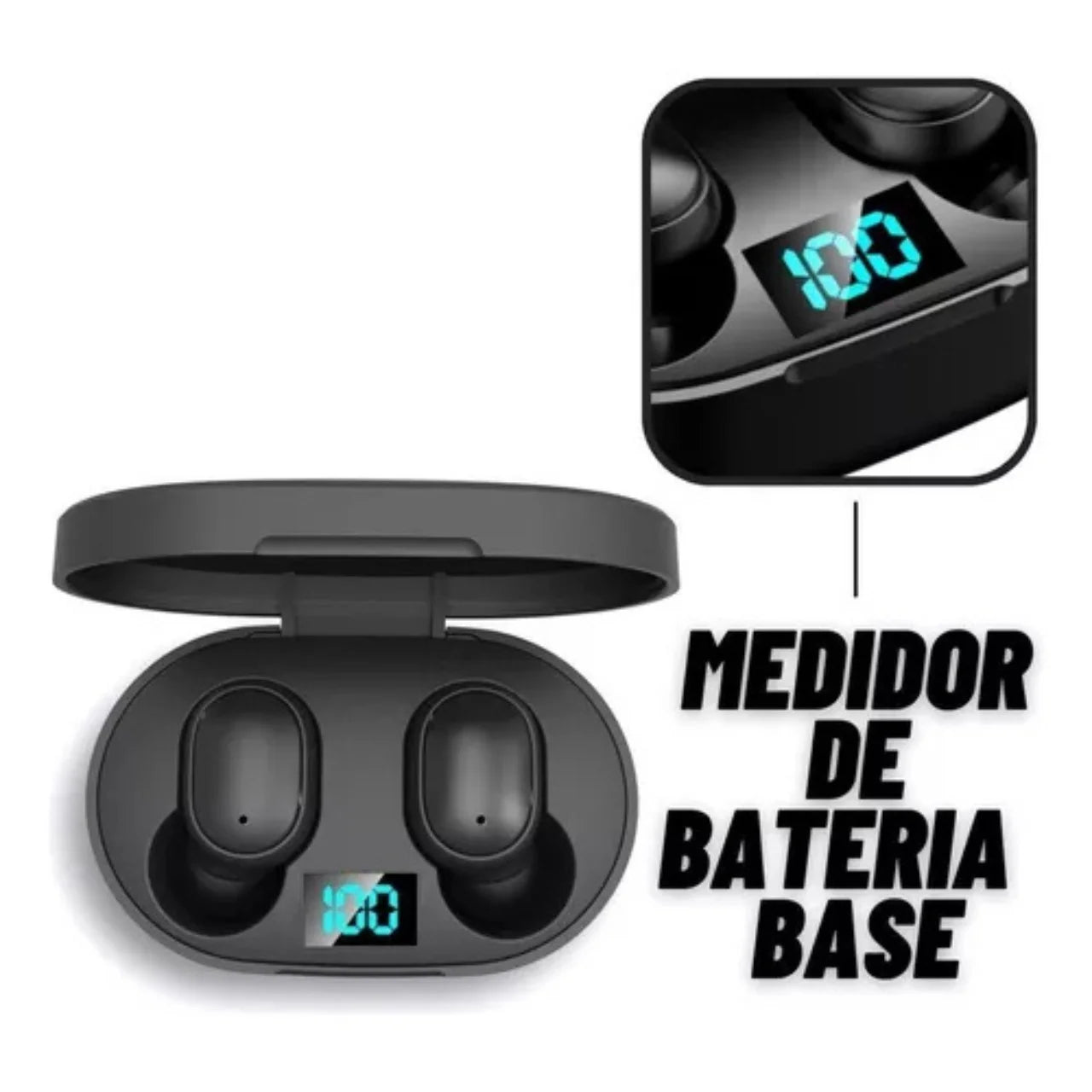 Fone de ouvido Bluetooth Dual Led 5.0 Airdots Air