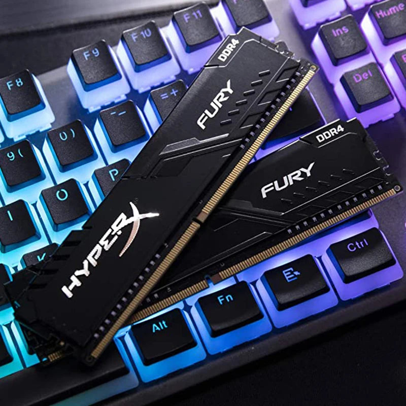 Memória RAM Kingston HyperX Fury 8/16/32gB diversas frequências