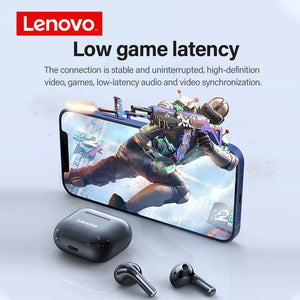 Fones de ouvido sem fio Lenovo LP40