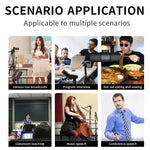 Carregar imagem no visualizador da galeria, Microfone de lapela sem fio para iPhone/Android/PC

