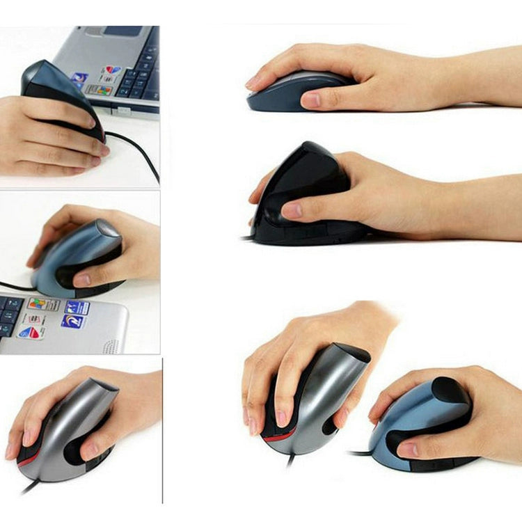 Mouse Ergonômico USB 800dpi