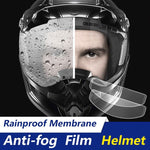 Carregar imagem no visualizador da galeria, Película ante embaçante à prova de chuva para capacete Full Face
